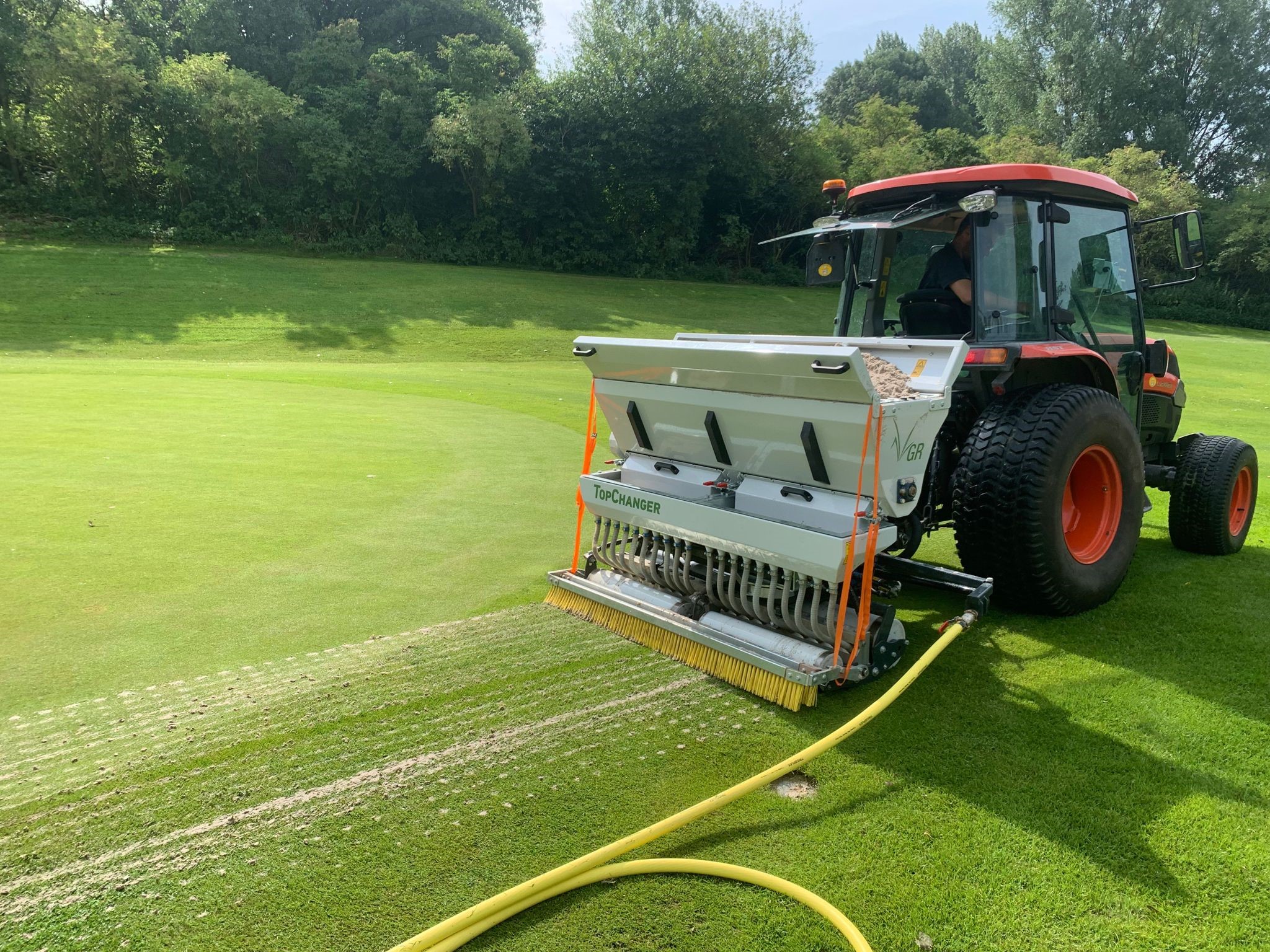 onderhoud greens machine